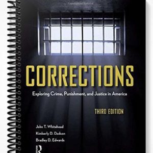 Test Bank for Corrections 3rd Edition by Whitehead