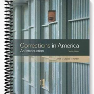 Test Bank for Corrections in America An Introduction 12th Edition by Allen