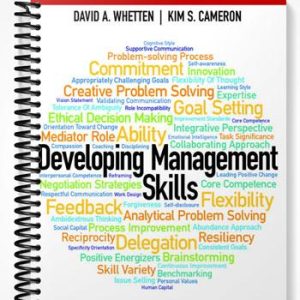 Test Bank for Developing Management Skills 9th Edition by Whetten