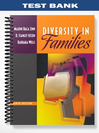 Test Bank for Diversity in Families 9th Edition by Zinn
