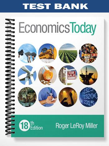 Test Bank for Economics Today 18th Edition by Roger LeRoy Miller