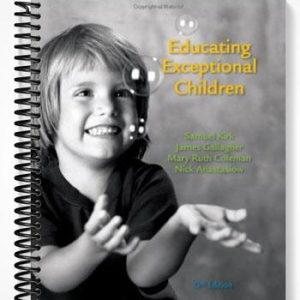 Test Bank for Educating Exceptional Children 13th Edition by Kirk