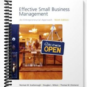 Test Bank for Effective Small Business Management 9th Edition by Scarborough