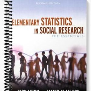 Test Bank for Elementary Statistics in Social Research The Essentials 2nd Edition by Levin