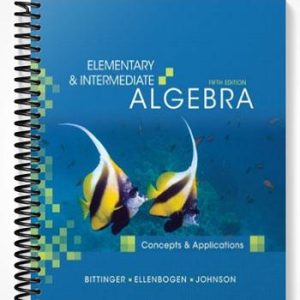 Test Bank for Elementary and Intermediate Algebra Concepts and Applications 5th Edition by Bittinger
