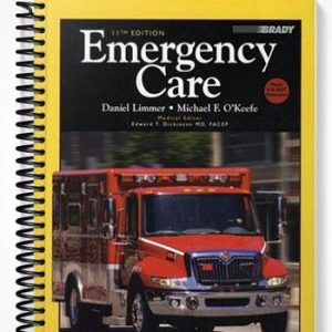 Test Bank for Emergency Care 11th Edition by Limmer
