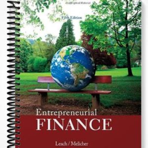 Test Bank for Entrepreneurial Finance 5th Edition by Leach