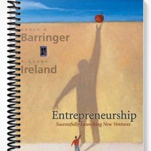 Test Bank for Entrepreneurship Successfully Launching New Ventures 1st Edition by Barringer