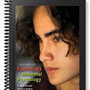 Test Bank for Essentials of Abnormal Psychology 5th Edition by Durand