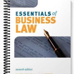 Test Bank for Essentials of Business Law 7th Edition by Anthony Liuzzo