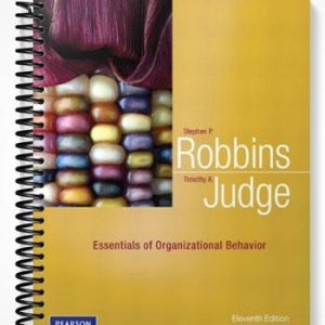 Test Bank for Essentials of Organizational Behavior 11th Edition by Robbins