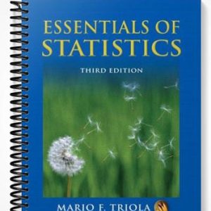 Test Bank for Essentials of Statistics 3rd Edition by Triola