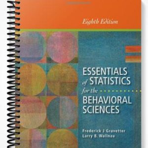 Test Bank for Essentials of Statistics for the Behavioral Sciences 8th Edition by Gravetter