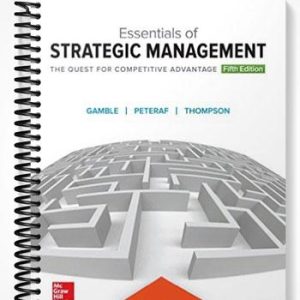 Test Bank for Essentials of Strategic Management The Quest for Competitive Advantage 5th Edition by Gamble