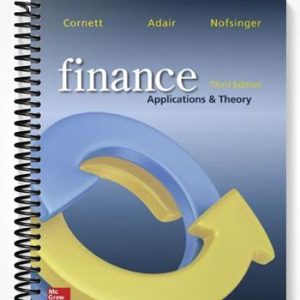 Test Bank for Finance Applications and Theory 3rd Edition by Cornett