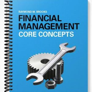 Test Bank for Financial Management Core Concepts 3rd Edition by Raymond Brooks