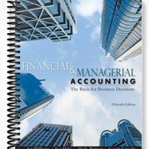 Test Bank for Financial and Managerial Accounting 15th Edition by Williams