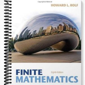 Test Bank for Finite Mathematics 8th Edition by Rolf