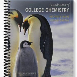 Test Bank for Foundations of College Chemistry 12th Edition by Hein