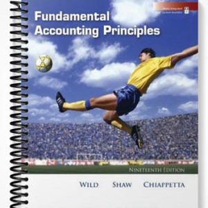 Test Bank for Fundamental Accounting Principles 19th Edition by Wild