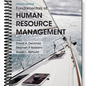 Test Bank for Fundamentals of Human Resource Management 12th Edition by DeCenzo