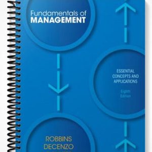 Test Bank for Fundamentals of Management 8th Edition by Robbins