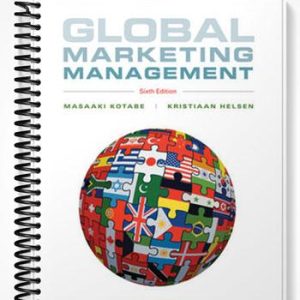 Test Bank for Global Marketing Management 6th Edition by Kotabe