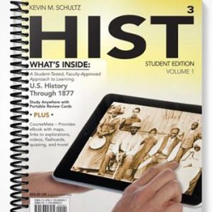 Test Bank for HIST 3rd Edition by Schultz