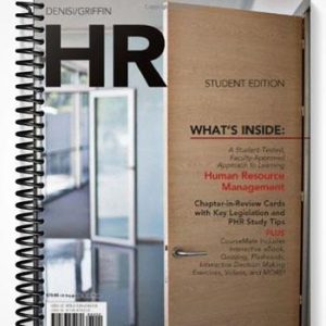 Test Bank for HR 1st Edition by DeNisi