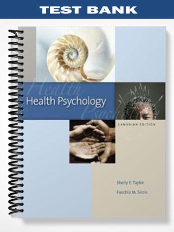 Test Bank for Health Psychology 1st Edition by Taylor