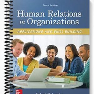 Test Bank for Human Relations in Organizations Applications and Skill Building 10th Edition by Lussier