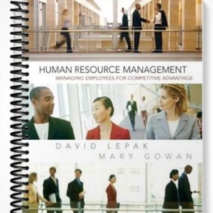 Test Bank for Human Resource Management 1st Edition by Lepak