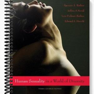 Test Bank for Human Sexuality in a World of Diversity Third Canadian Edition 3rd Edition by Rathus