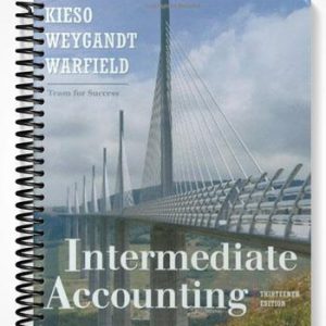 Test Bank for Intermediate Accounting 13th Edition by Kieso
