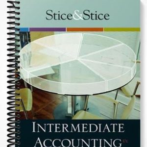 Test Bank for Intermediate Accounting 17th Edition by Stice