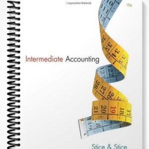 Test Bank for Intermediate Accounting 19th Edition by Stice