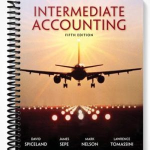 Test Bank for Intermediate Accounting 5th Edition by Spiceland