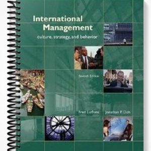 Test Bank for International Management Culture Strategy and Behavior 7th Edition by Luthans