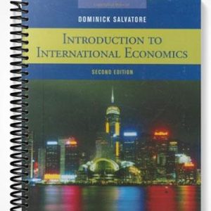 Test Bank for Introduction to International Economics 2nd Edition by Salvatore