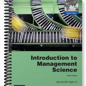 Test Bank for Introduction to Management Science Global Edition 10th Edition by Taylor