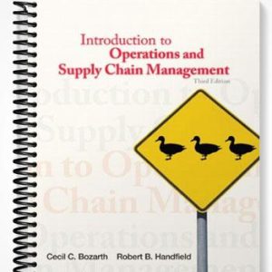 Test Bank for Introduction to Operations and Supply Chain Management 3rd Edition by Bozarth