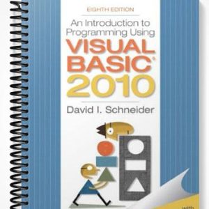 Test Bank for Introduction to Programming Using Visual Basic 2010 8th Edition by Schneider