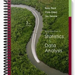 Test Bank for Introduction to Statistics and Data Analysis 3rd Edition by Peck