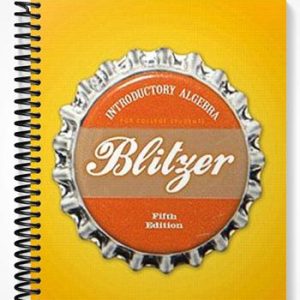 Test Bank for Introductory Algebra for College Students 5th Edition by Blitzer