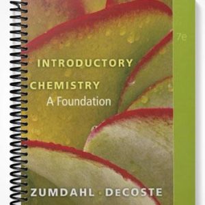 Test Bank for Introductory Chemistry A Foundation 7th Edition by Zumdahl