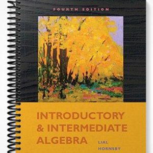 Test Bank for Introductory and Intermediate Algebra 4th Edition by Lial