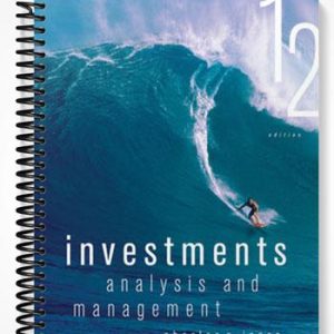 Test Bank for Investments Analysis and Management 12th Edition by Jones