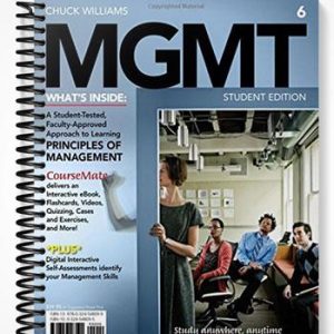 Test Bank for MGMT6 6th Edition by Chuck Williams