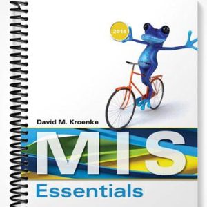 Test Bank for MIS Essentials 4th Edition by Kroenke