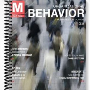 Test Bank for M Organizational Behavior 2nd Edition by McShane